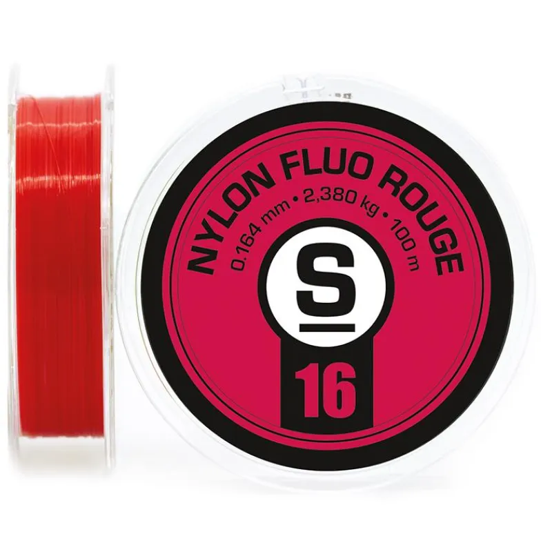 Sempe Fils Mouche|Fils Truite^Nylon Fluo Rouge