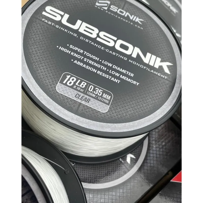 Sonik Fils - Tresses Carpe^Nylon Sub - Clear - 3000M