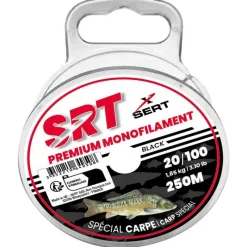 SRT Fils - Tresses Carpe^Nylon Special Carpe Noir - 300M