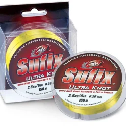 Sufix Fils - Tresses Carpe^Nylon Ultra Knot Jaune