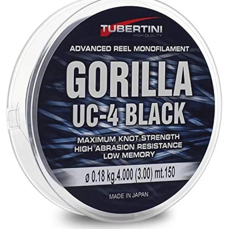 Tubertini Tresses - Fils - Bdl Mer^Nylon Gorilla Uc-4 Black - 150M