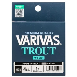 Varivas Fils Truite^Nylon Trout Nylon Natural - 100M