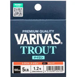 Nylon Varivas Trout Nylon Orange - 100M