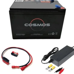 Cosmos Batteries & Chargeurs^Pack Batterie Lithium Lithium 12V 15Amp + Chargeur Atom12 + Faisceaux De Connexion Rapide