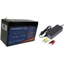 Pack Batterie Lithium Power Sonic Lifepo4 Power Sonic Avec Chargeur 2A Pour Sondeur