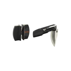 Smith s Outillage^Pack Couteau + Affûteur Manuel Smith's Edgesport Combo