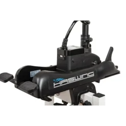 Haswing Moteurs Électriques Bateau^Pack Energy Cayman B 55Lbs Avec Pédale Sans Fil, Télécommande, Plaque Quick Release Et Batterie Marine 12V100amp