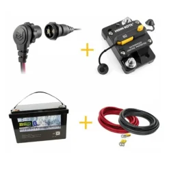 Pack Minn Kota Pour Installation Moteurs Électrique Montage Avant 55Lbs Eaux Douces
