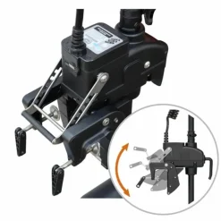 Pack Moteur Haswing Cayman B 55Lbs + Pédale De Direction Et Plaque Quick Release