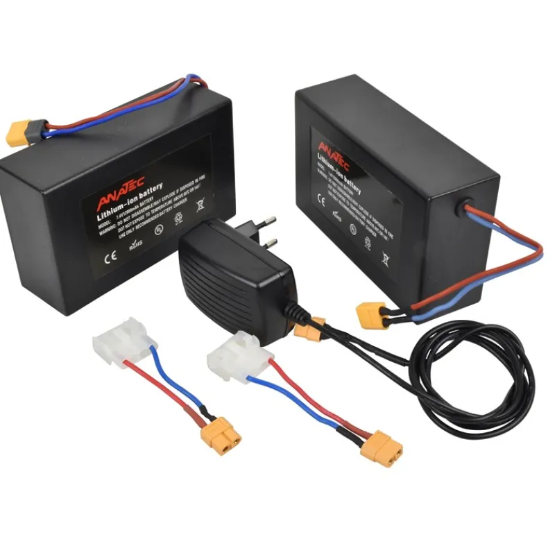 Anatec Propulsion Appâts^Pack Upgrade Lithium Pour Bateau Amorceur 16Ah Catamaran