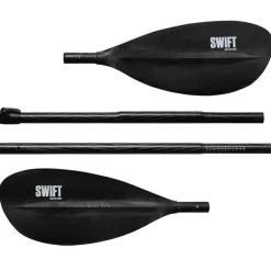 Egalis Avirons, Rames & Pagaies^Pagaie Kayak Swift Fibre Carbone Vario Démontable 4 Parties E.Lock
