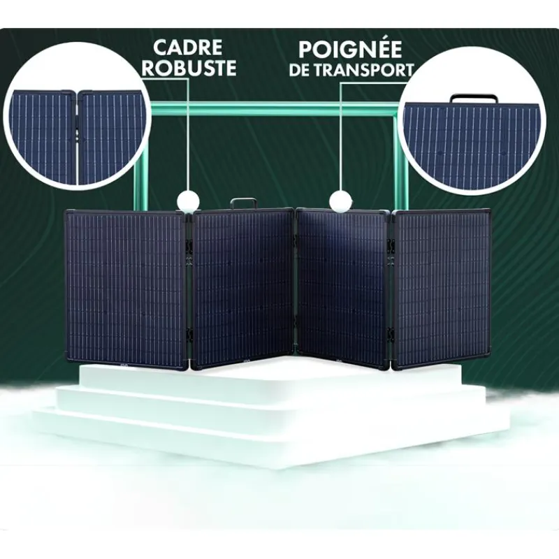 Orium Equipements Bateau & Annexe^Panneau Solaire Pliant Cadré 200W