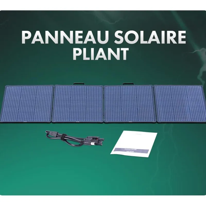 Orium Equipements Bateau & Annexe^Panneau Solaire Pliant Cadré 200W