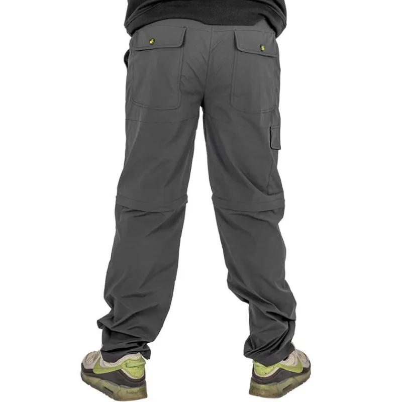 Black Cat Pantalons, Salopettes & Shorts^Pantalon Homme Zip-Off Trousers - Gris