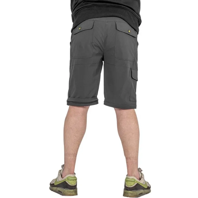 Black Cat Pantalons, Salopettes & Shorts^Pantalon Homme Zip-Off Trousers - Gris