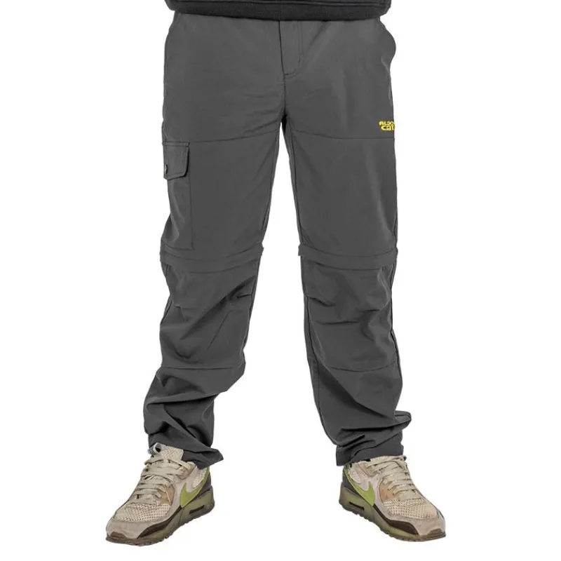 Black Cat Pantalons, Salopettes & Shorts^Pantalon Homme Zip-Off Trousers - Gris