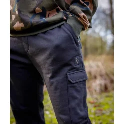 Fox Pantalons, Salopettes & Shorts^Pantalon Homme Lw Black / Camo Combat Joggers - Noir