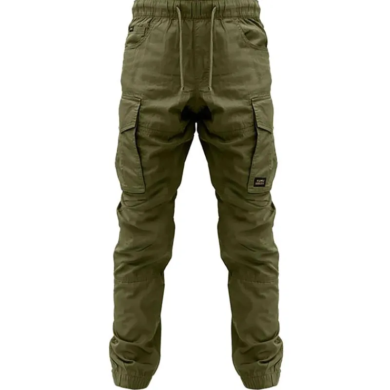 Kumu Pantalons, Salopettes & Shorts^Pantalon Homme Cargo Pants Utility - Kaki