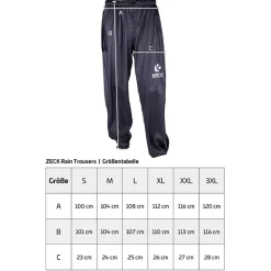 Pantalon Homme Zeck Rain Trousers - Noir