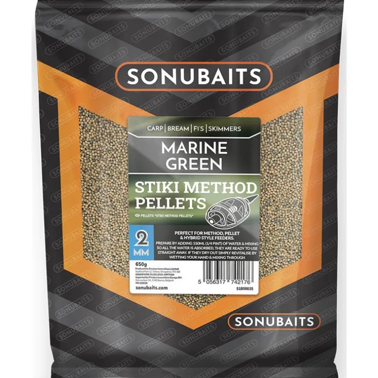 Pellet Sonubaits Marine Green Stiki Method Pellets