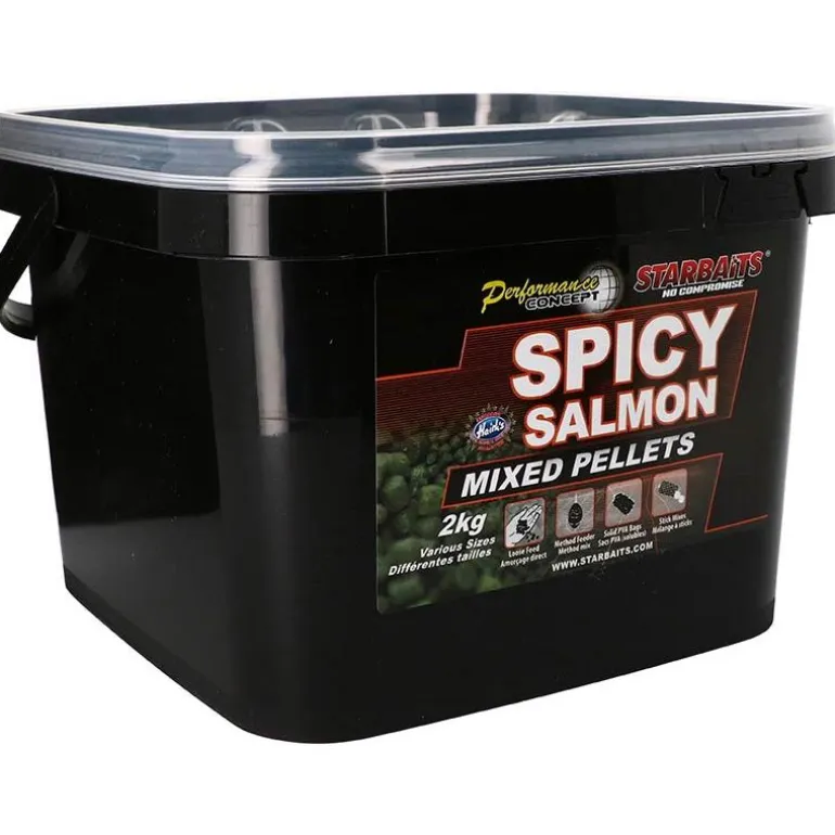 Pellet Starbaits Performance Concept Spicy Salmon Pellets Mixed