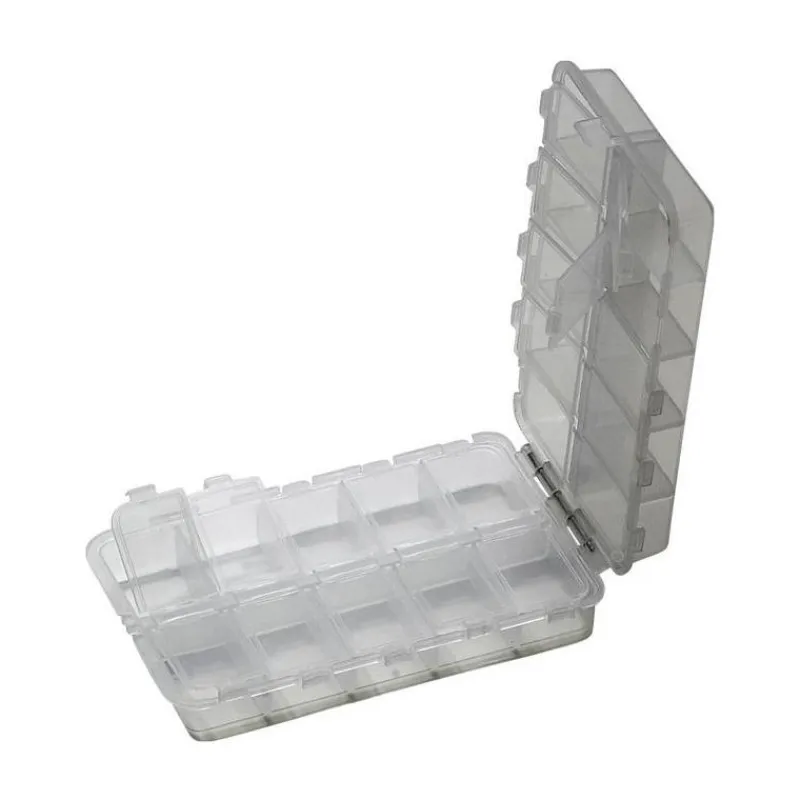 Plastilys Boîtes À Mouches^Petite Boite Double Pour Hamecons Et Accessoires