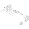 Peerless Bam Moulinets Truite^Pieces Detachees Pour Moulinet Ritm 80 A Mouche Et Ritm 80 Toc