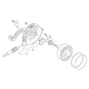 Pieces Detachees Pour Moulinet Truite Peerless Bam Ritma 72 D Et 73 D