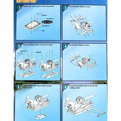 Haswing Moteurs Électriques Bateau^Plaque Quick Release Cayman B Gps 120Lbs 36V Modèles 2025