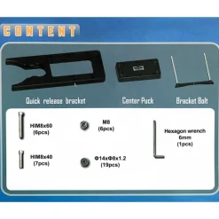 Haswing Moteurs Électriques Bateau^Plaque Quick Release Cayman B Gps 120Lbs 36V Modèles 2025