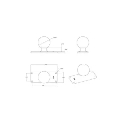 Ram Mounts Equipements Bateau & Annexe^Platine Pour Sw-Vh9