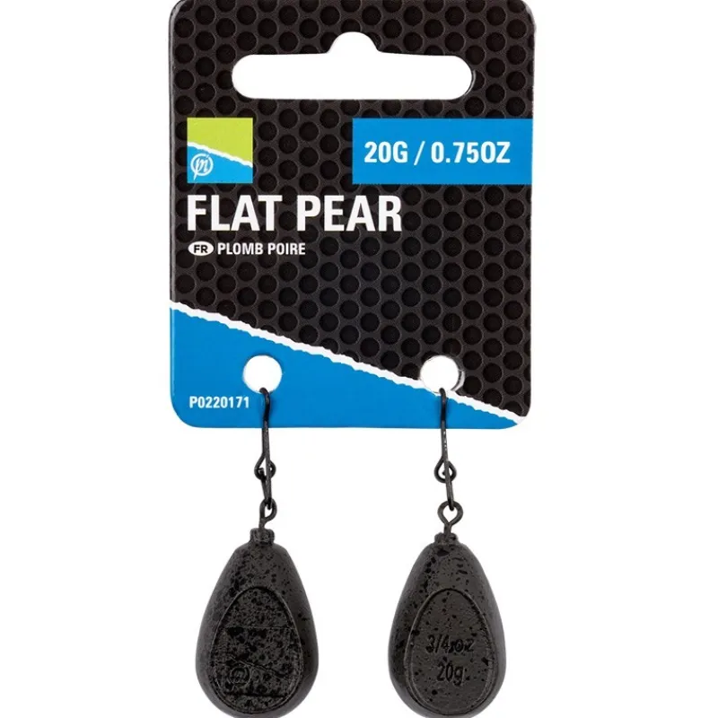 Preston Innovations Feeder^Plomb Flat Pear Leads