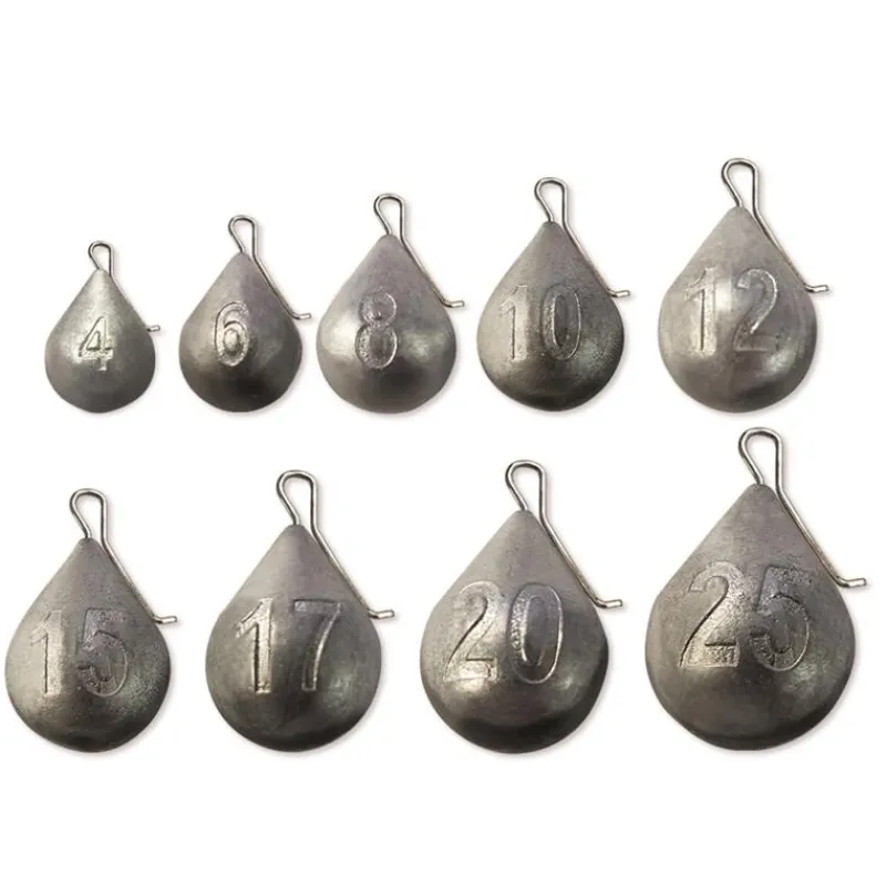 Sakura Petit Matériel^Plomb Clip Poire Sinker