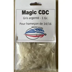 Plume Vesuna Magic Cdc 0.25G Ou 1G Gris Argenté