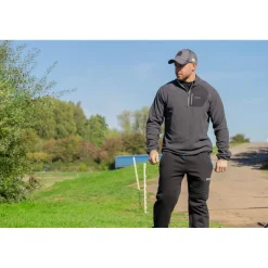 Preston Innovations Sweats & Polaires^Polaire Homme Core Collection Zig Zag Fleece - Gris