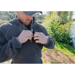 Preston Innovations Sweats & Polaires^Polaire Homme Core Collection Zig Zag Fleece - Gris