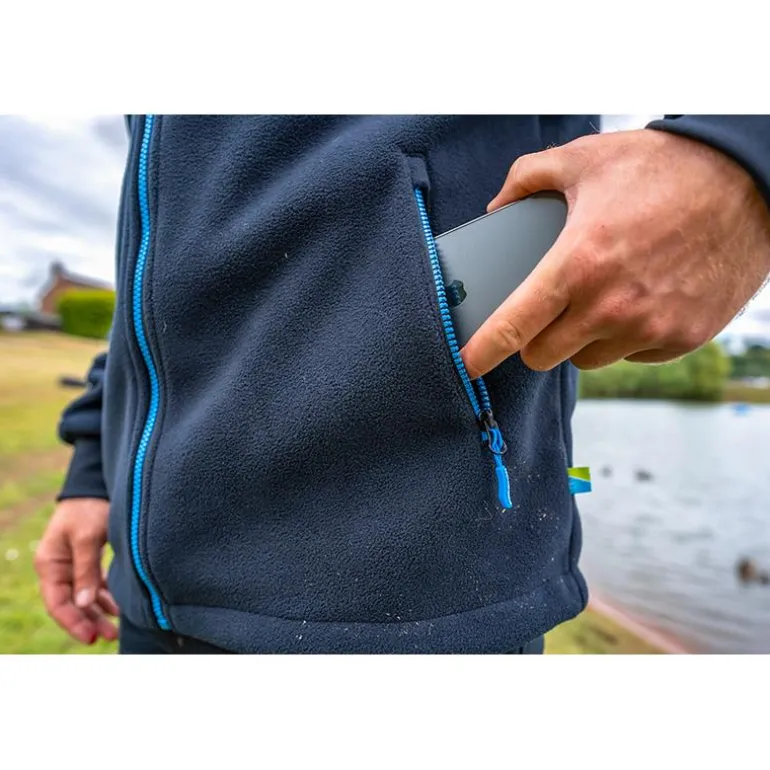 Polaire Homme Preston Innovations Windproof Fleece Jacket - Noir