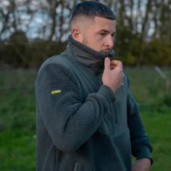 Polaire Homme Ridge Monkey Apearel Thermapro Sherpa Fleece - Green