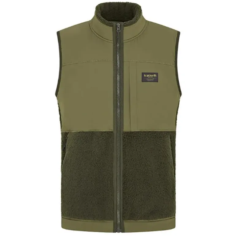 Polaire Sans Manche Homme Trakker Techpro Sherpa Jacket - Vert