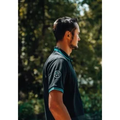Rive T-Shirts, Polos & Chemises^Polo Manches Courtes Homme - Noir