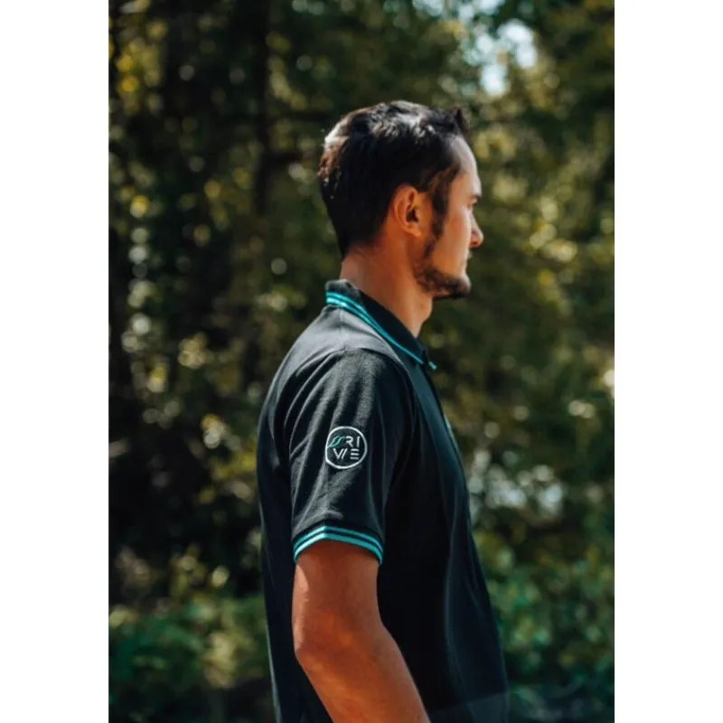 Rive T-Shirts, Polos & Chemises^Polo Manches Courtes Homme - Noir