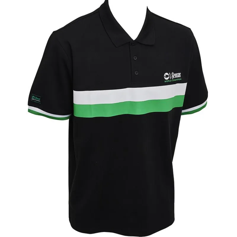 Sensas T-Shirts, Polos & Chemises^Polo Manches Courtes Homme Fashion College - Noir