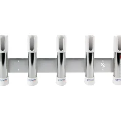 Seanox Equipements Bateau & Annexe^Porte Canne Inox Embout Fendu 5 Cannes