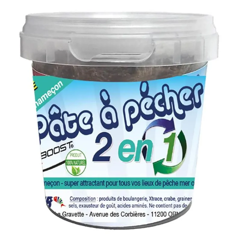 Meriver Appâts Naturels - Amorces^Pâte À Pécher 2 En 1 Xboost