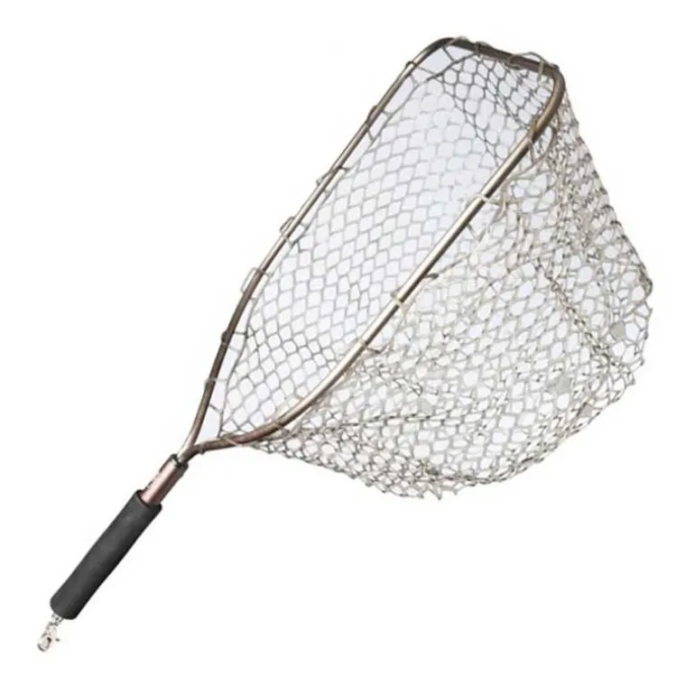 Épuisette Raquette Adamsbuilt Alu Truite Net Rubber