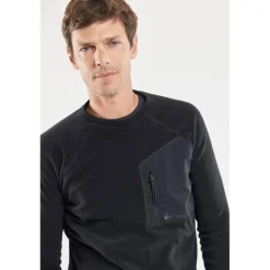 Pull Homme Bermudes Plelot Polartech - Noir