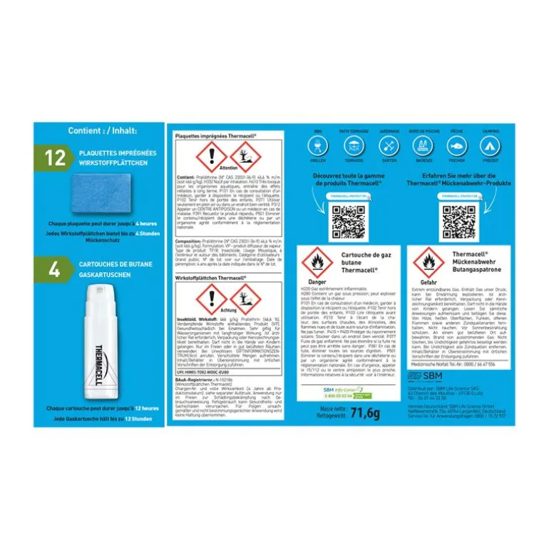 Recharge 48H Thermacell Pour Lanterne