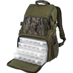 Spro Bagagerie Carnassier^Sac A Dos Double Camouflage Backpack