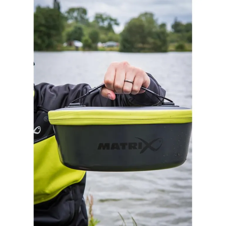 Sac À Appâts Fox Matrix Moulded Eva Bowl With Lid
