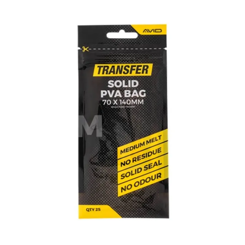 Avid Carp Appâts Carpe^Sac Pva Transfer Solid Pva Bag